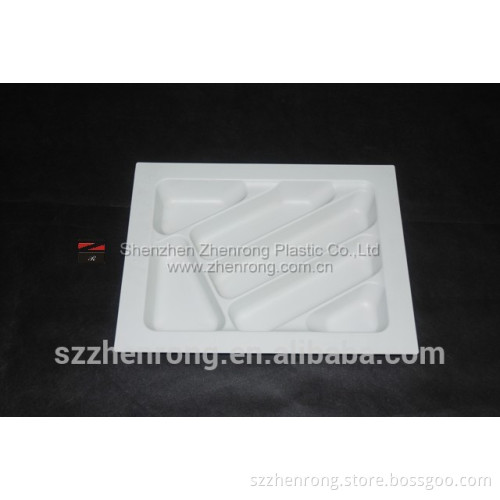 Plastic vacuum forming comestic tray